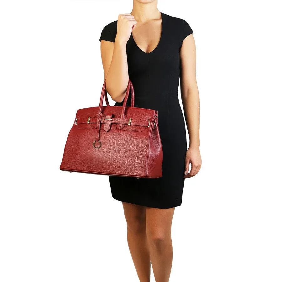 TL BAG Leather Womens Handbag