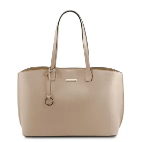 TL BAG Soft Leather Shopper Bag