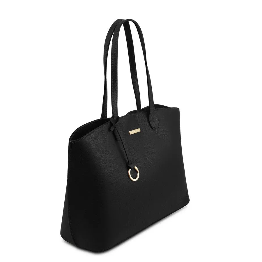 TL BAG Soft Leather Shopper Bag