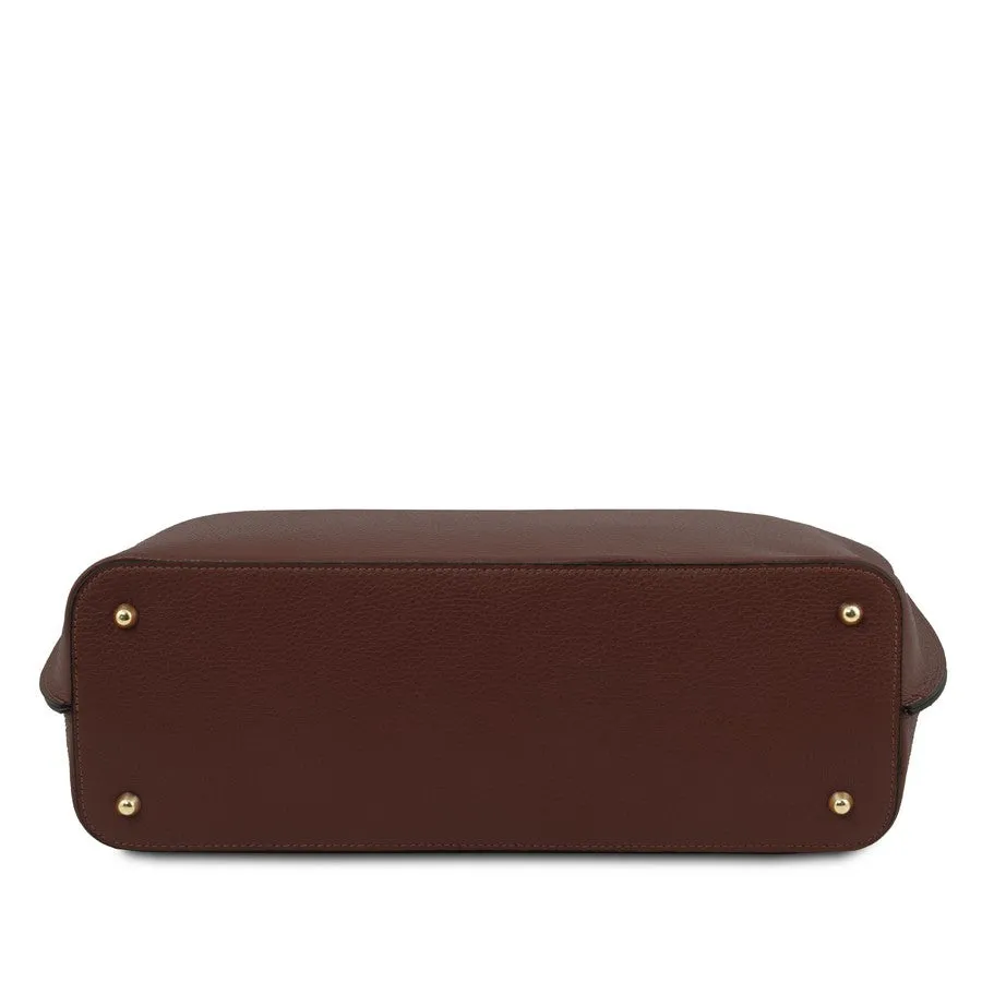 TL BAG Soft Leather Shopper Bag