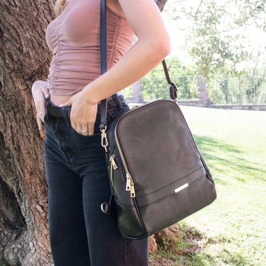 TL BAG Womens Leather Backpack