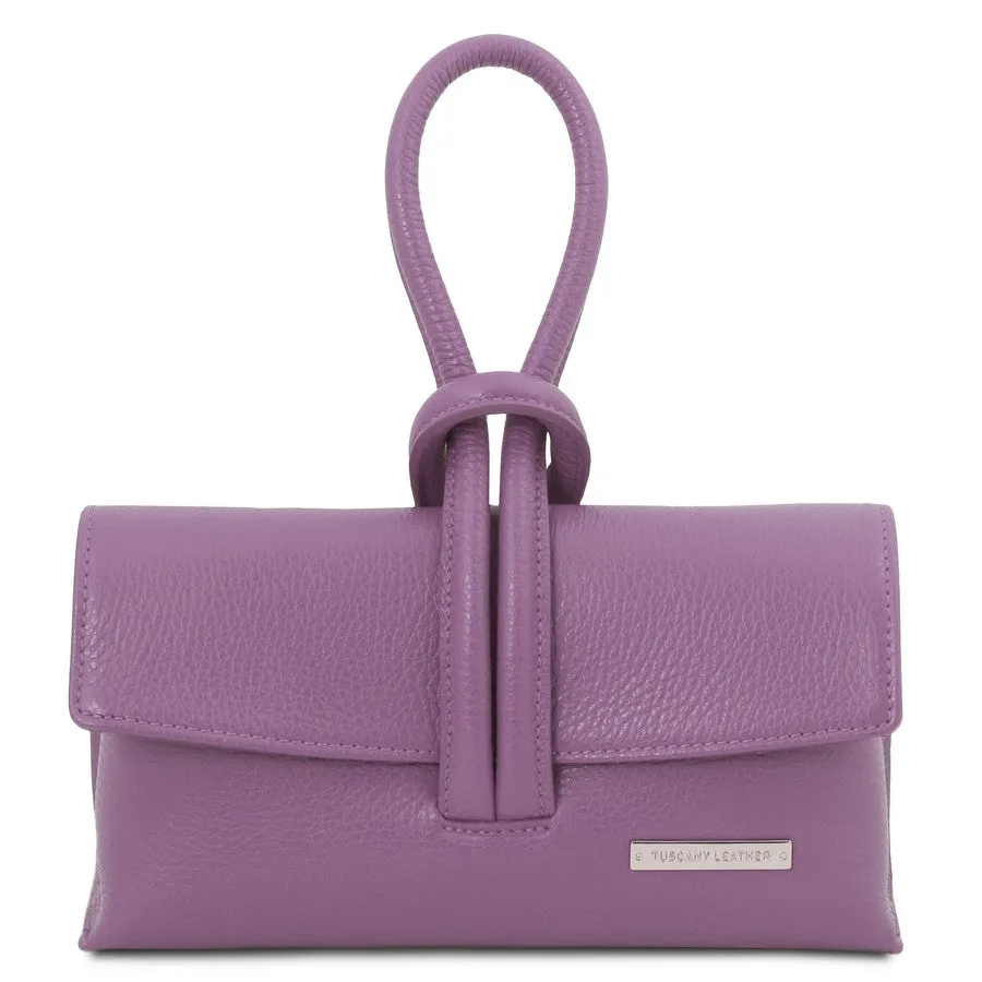 TL BAG Womens Leather Clutch
