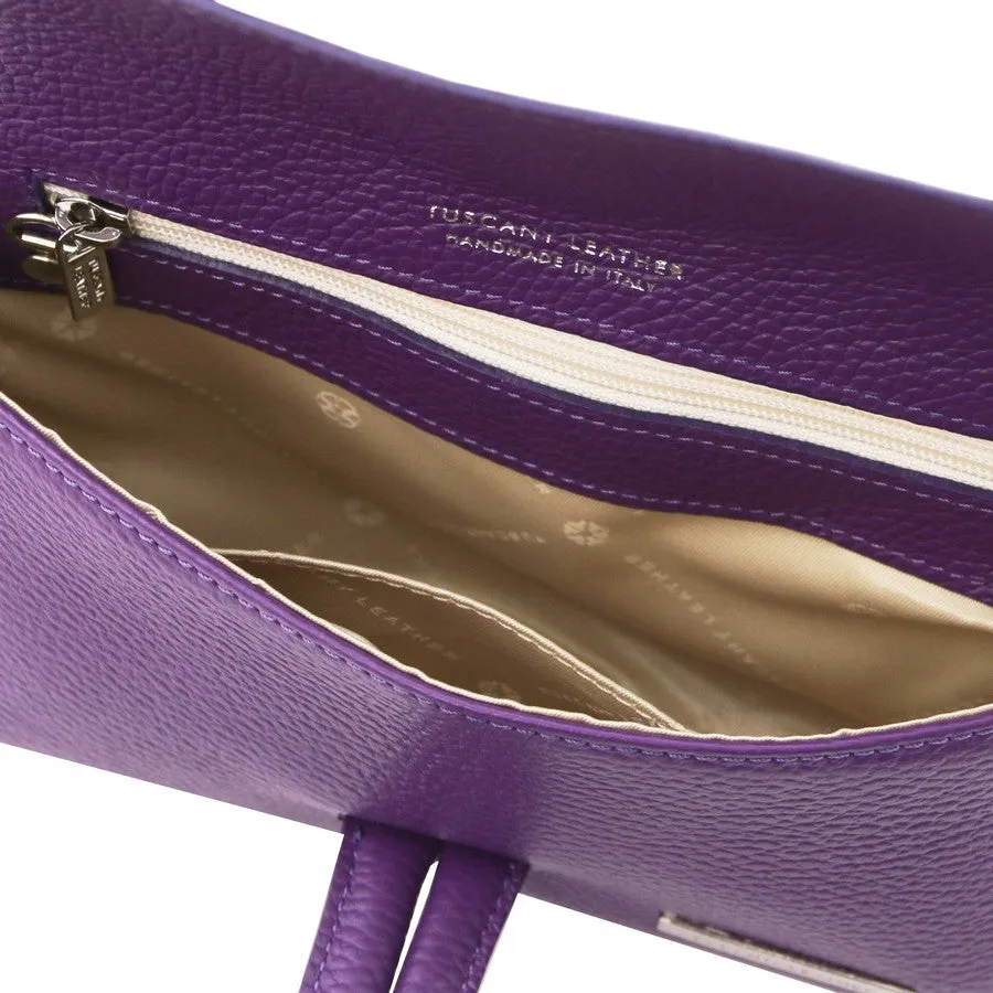 TL BAG Womens Leather Clutch