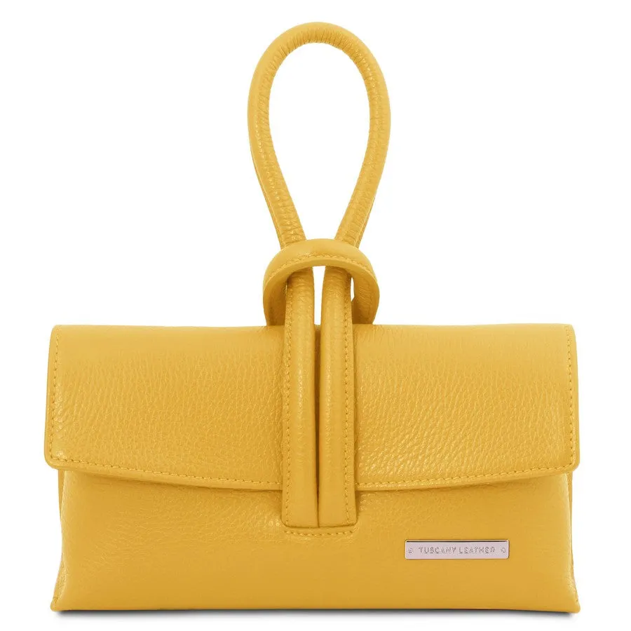 TL BAG Womens Leather Clutch