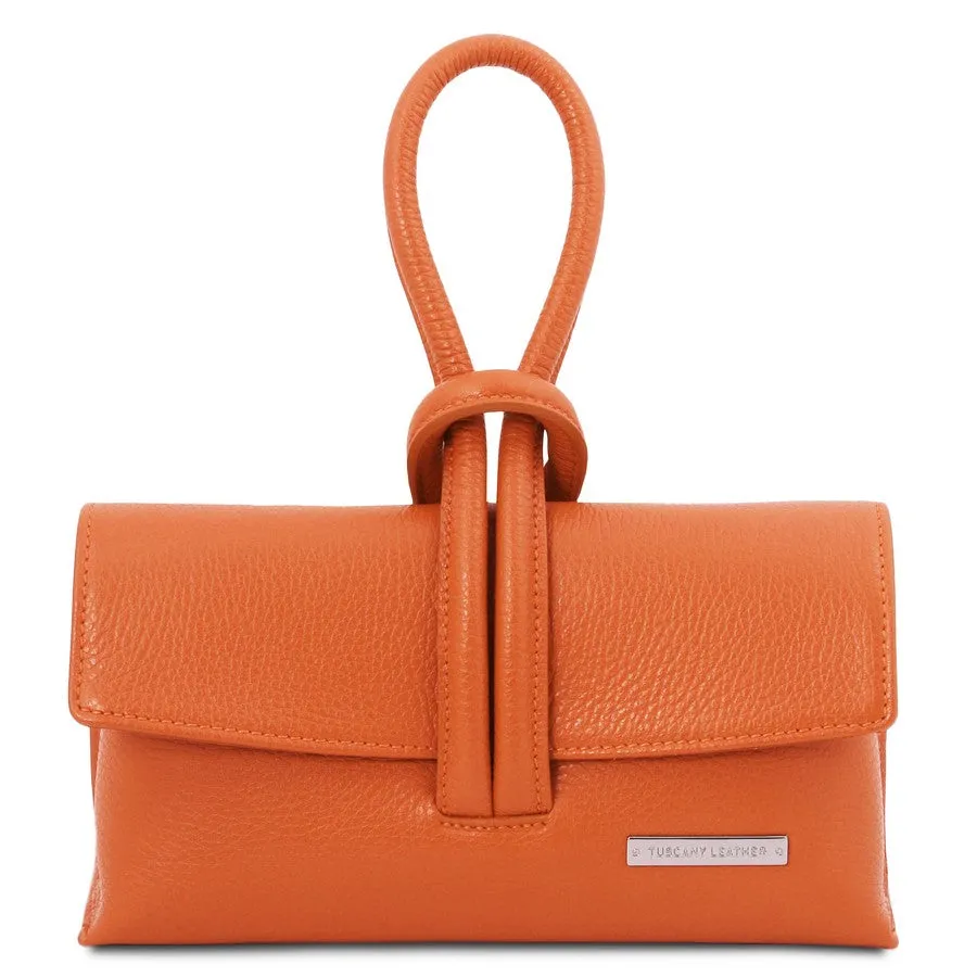 TL BAG Womens Leather Clutch