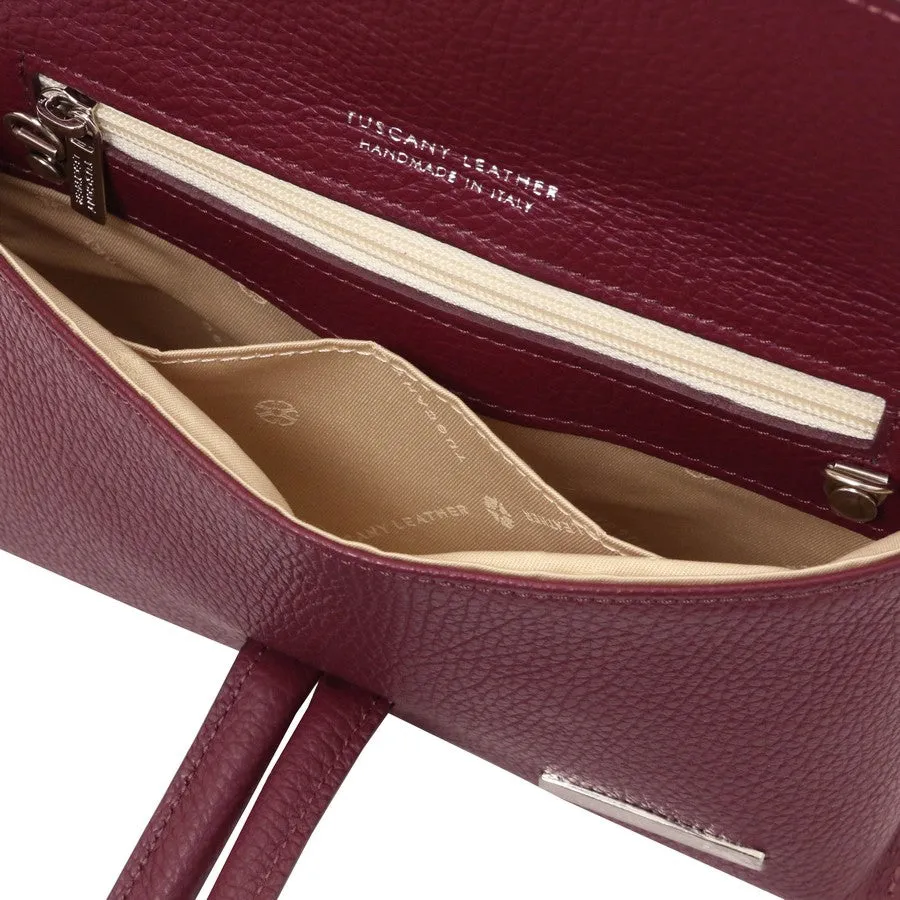 TL BAG Womens Leather Clutch