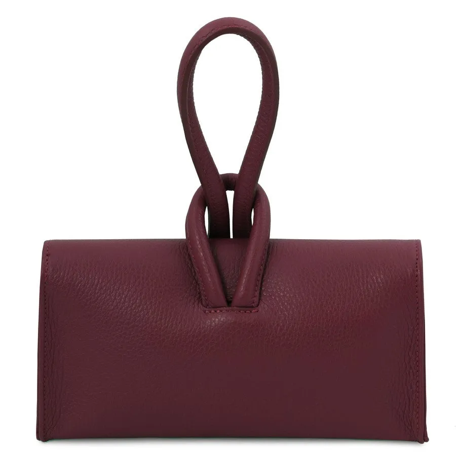 TL BAG Womens Leather Clutch