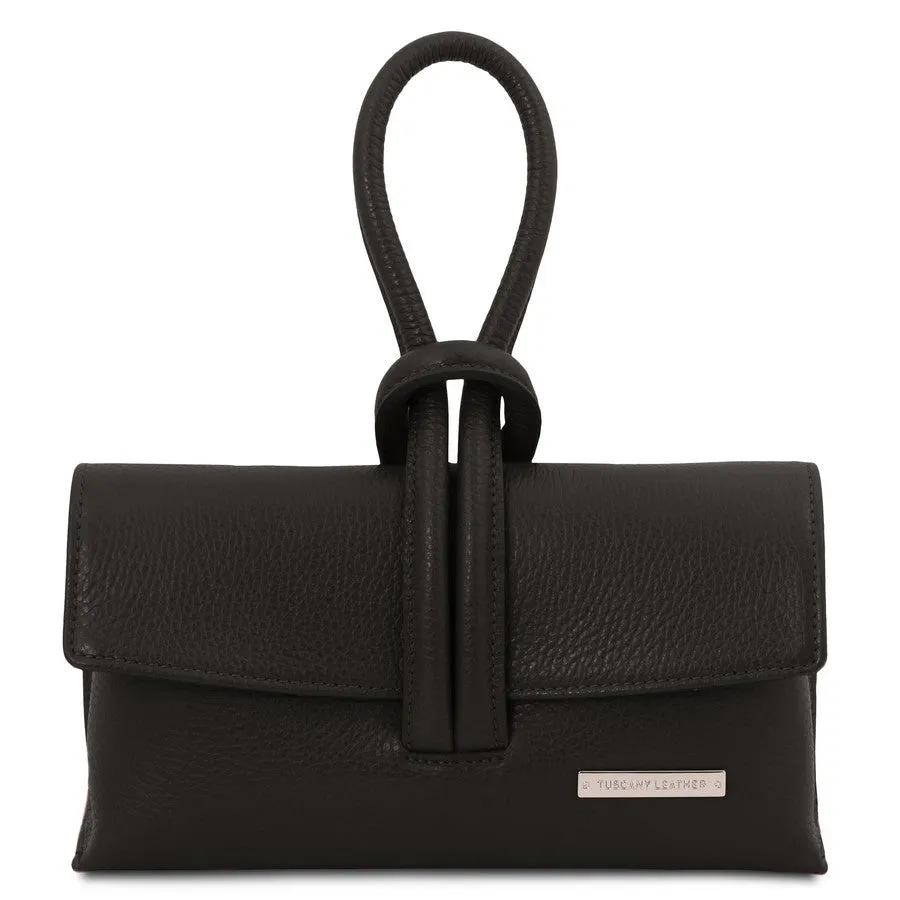 TL BAG Womens Leather Clutch