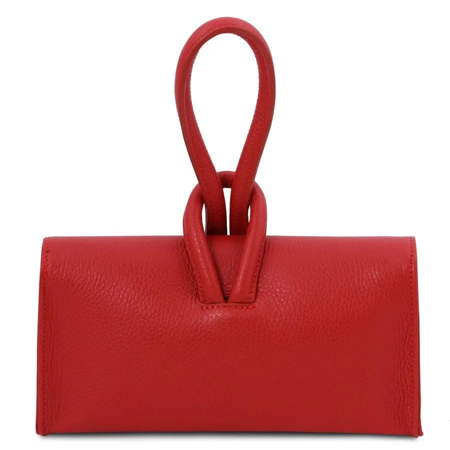 TL BAG Womens Leather Clutch