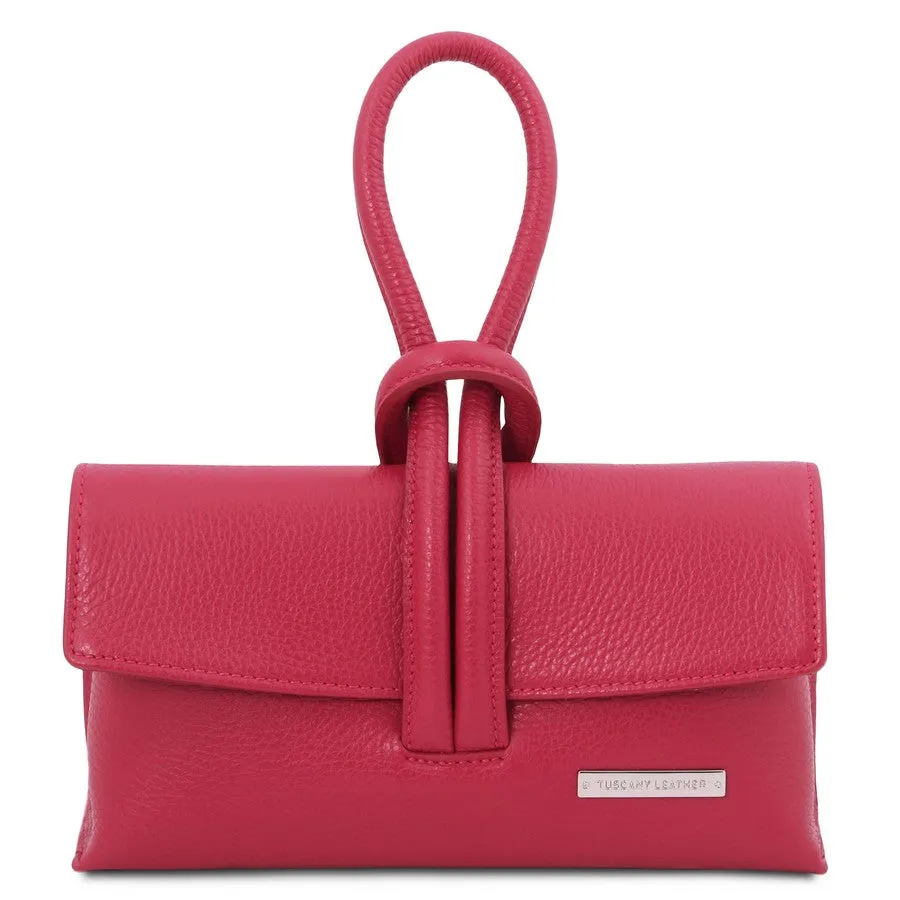 TL BAG Womens Leather Clutch