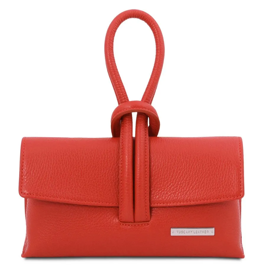 TL BAG Womens Leather Clutch