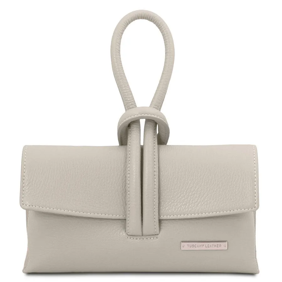 TL BAG Womens Leather Clutch