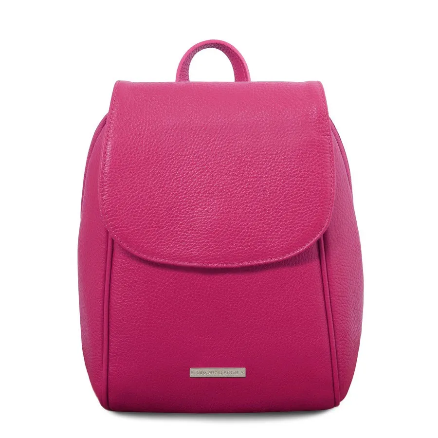 TL BAG Womens Small Leather Backpack