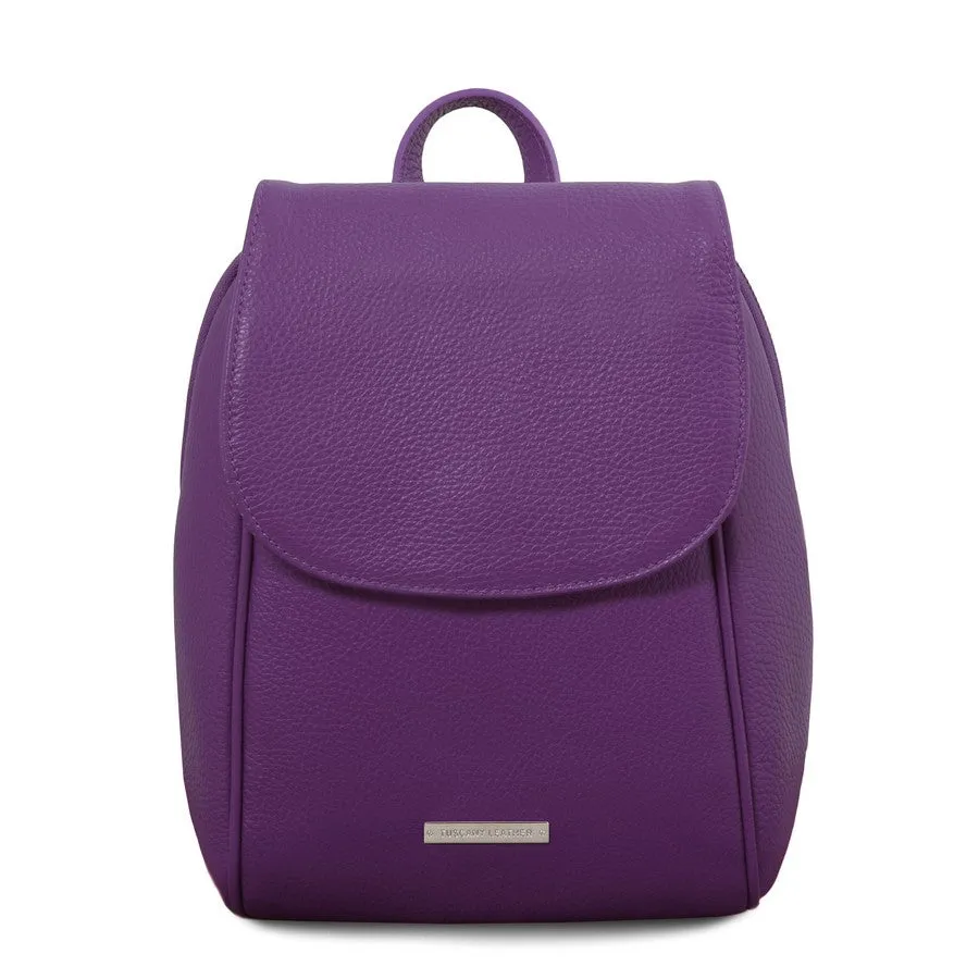 TL BAG Womens Small Leather Backpack