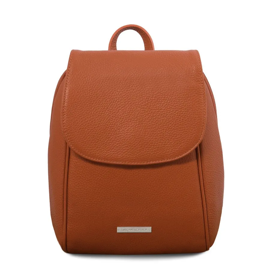 TL BAG Womens Small Leather Backpack