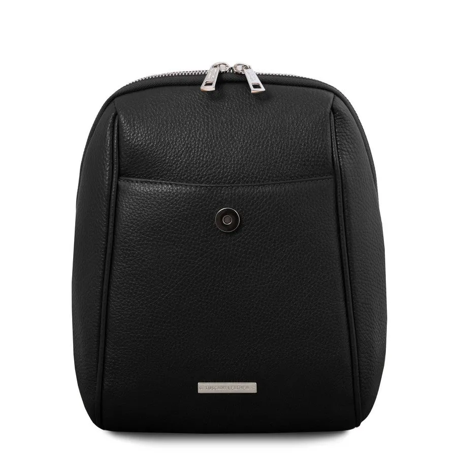 TL BAG Womens Small Leather Backpack