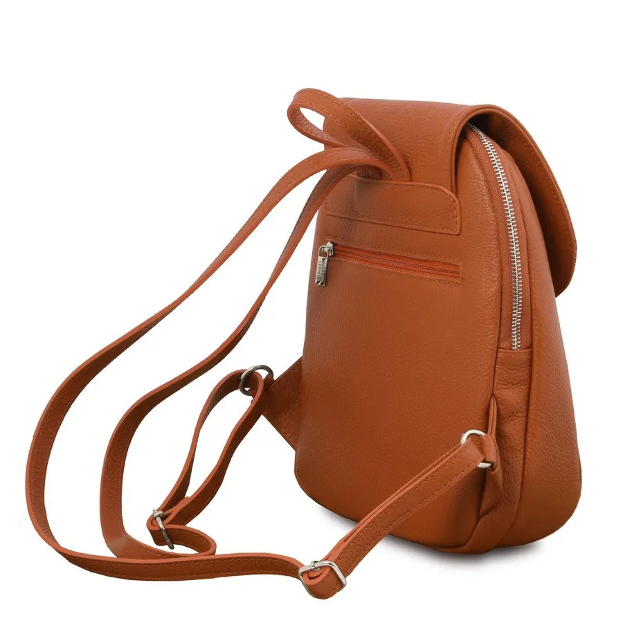 TL BAG Womens Small Leather Backpack