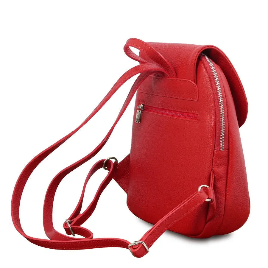 TL BAG Womens Small Leather Backpack