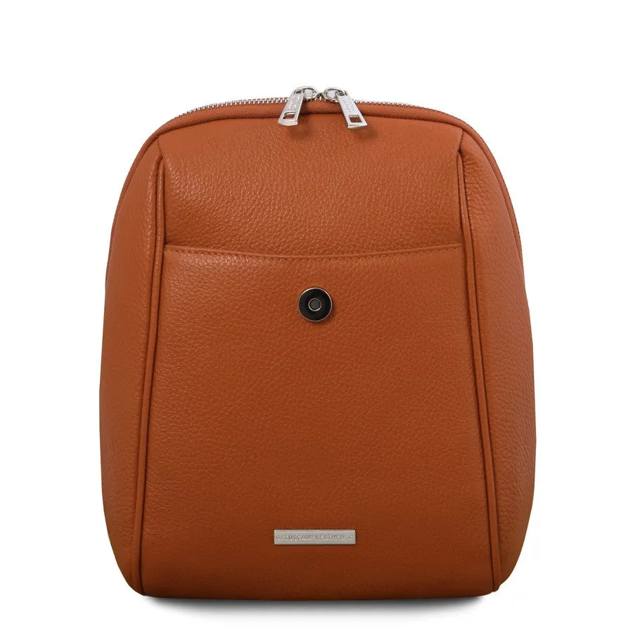 TL BAG Womens Small Leather Backpack