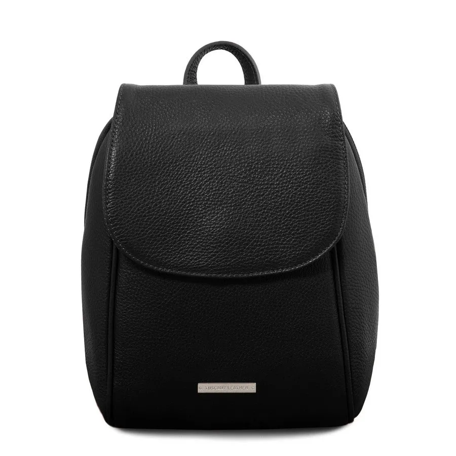 TL BAG Womens Small Leather Backpack