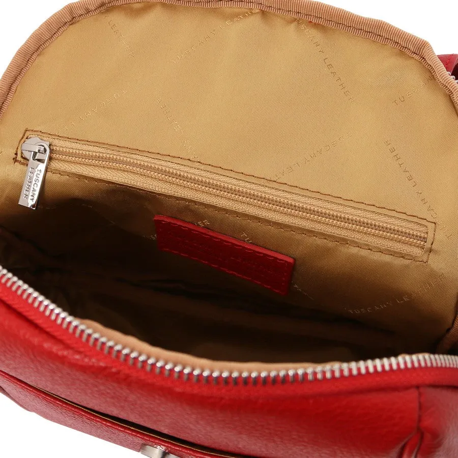 TL BAG Womens Small Leather Backpack