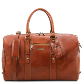 TL Voyager Leather Travel Bag