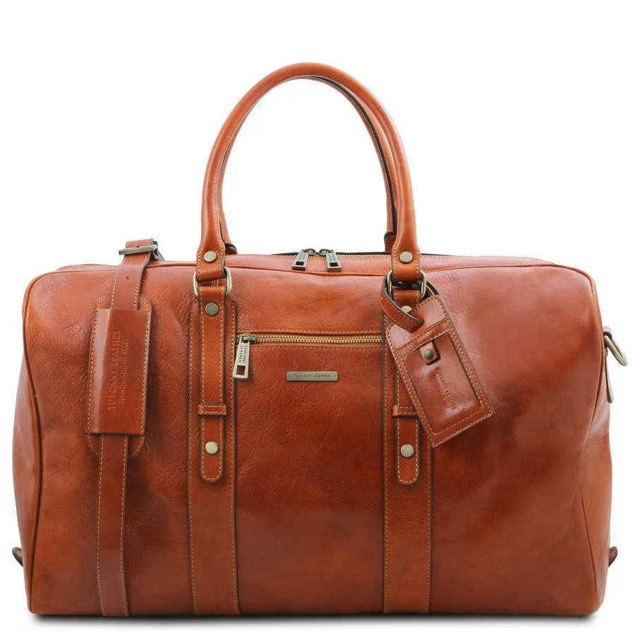TL Voyager Leather Travel Bag