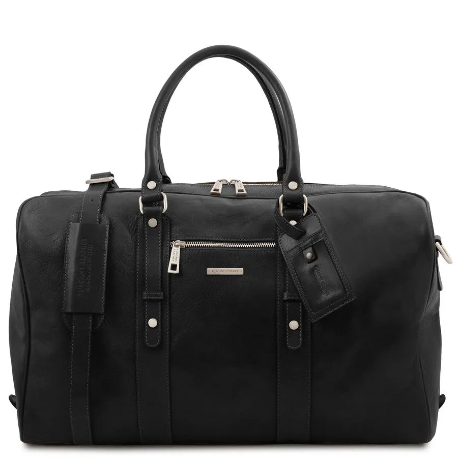 TL Voyager Leather Travel Bag