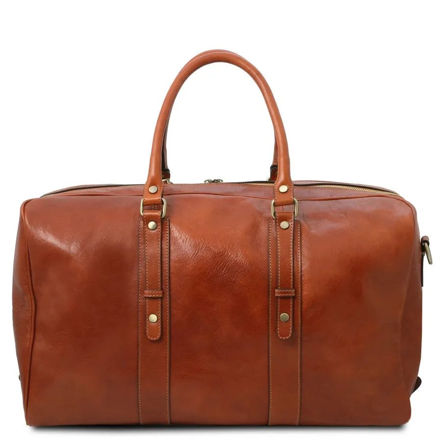 TL Voyager Leather Travel Bag