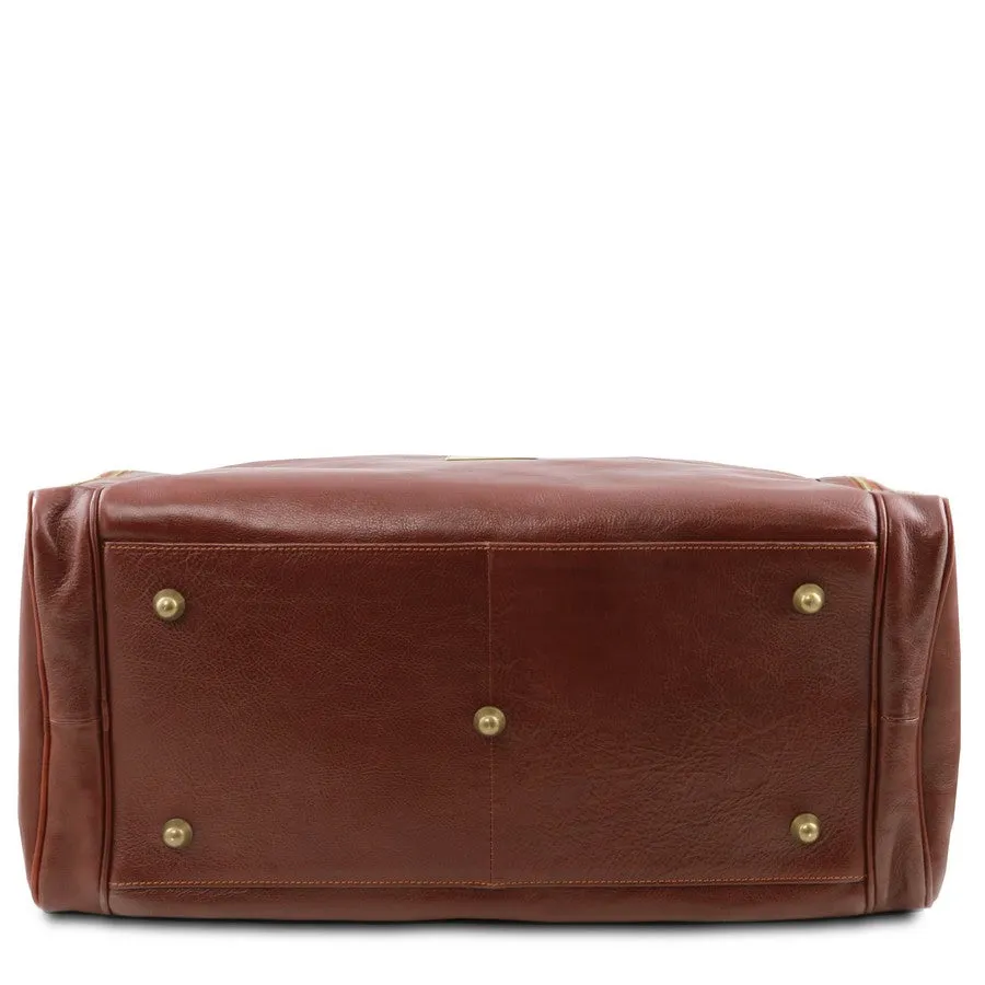 TL Voyager Luxury Leather Travel Bag