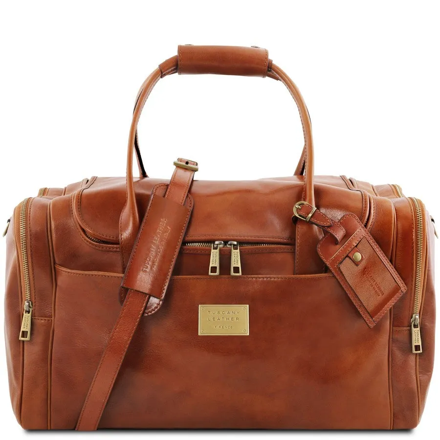 TL Voyager Luxury Leather Travel Bag