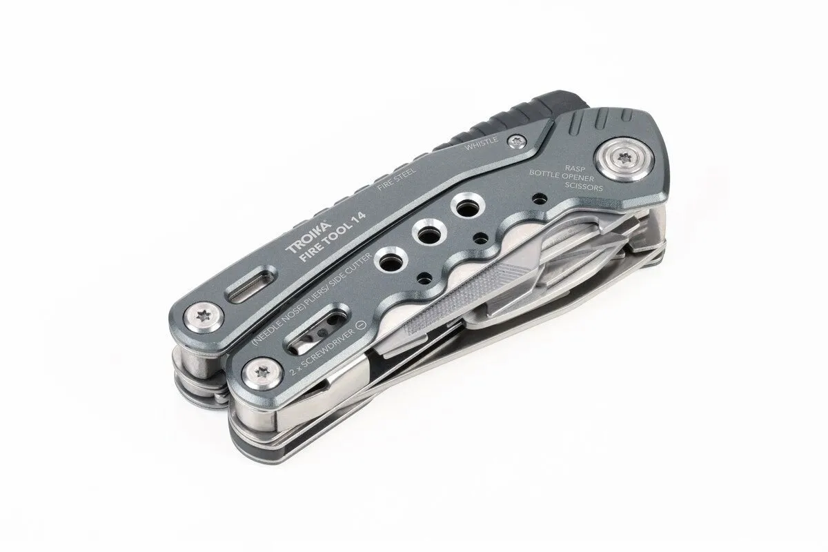 Troika Fire Multi-Tool with 14 Tools
