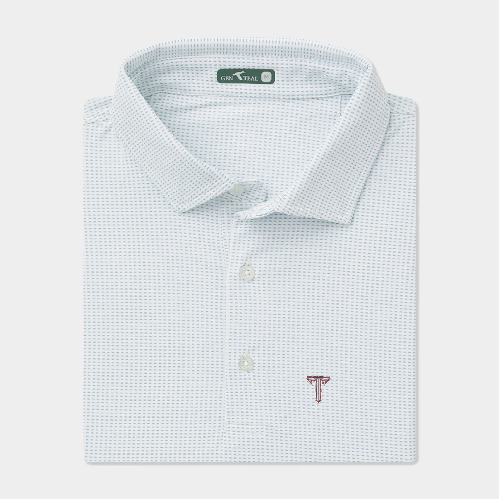 Troy Textured Jacquard brrrº Polo