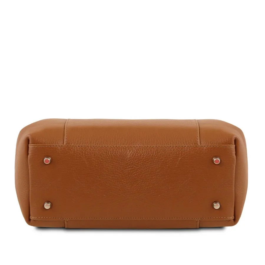 Tulipan Italian Leather Handbag