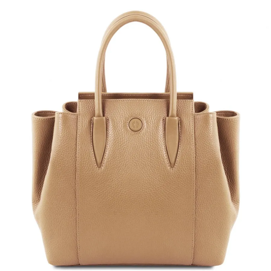 Tulipan Italian Leather Handbag