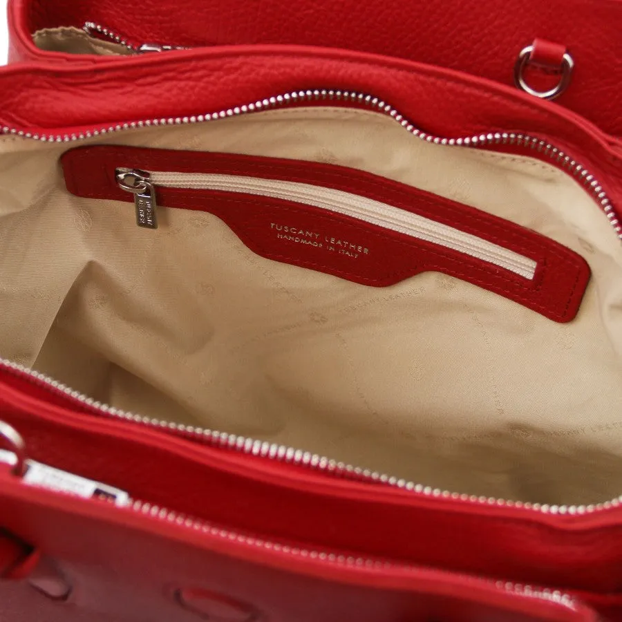 Tulipan Italian Leather Handbag