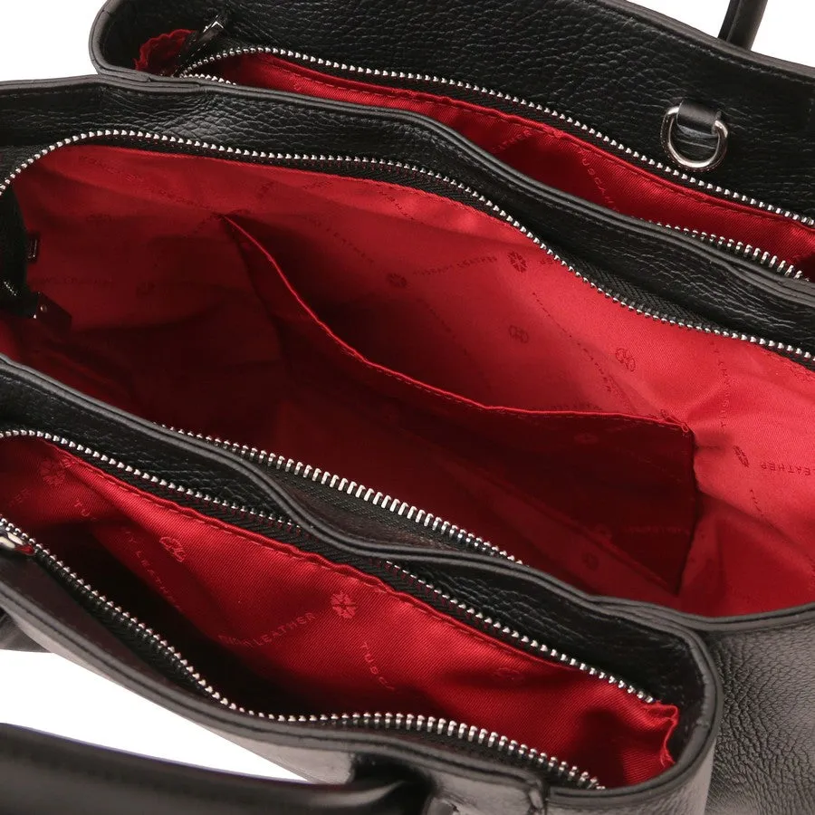 Tulipan Italian Leather Handbag
