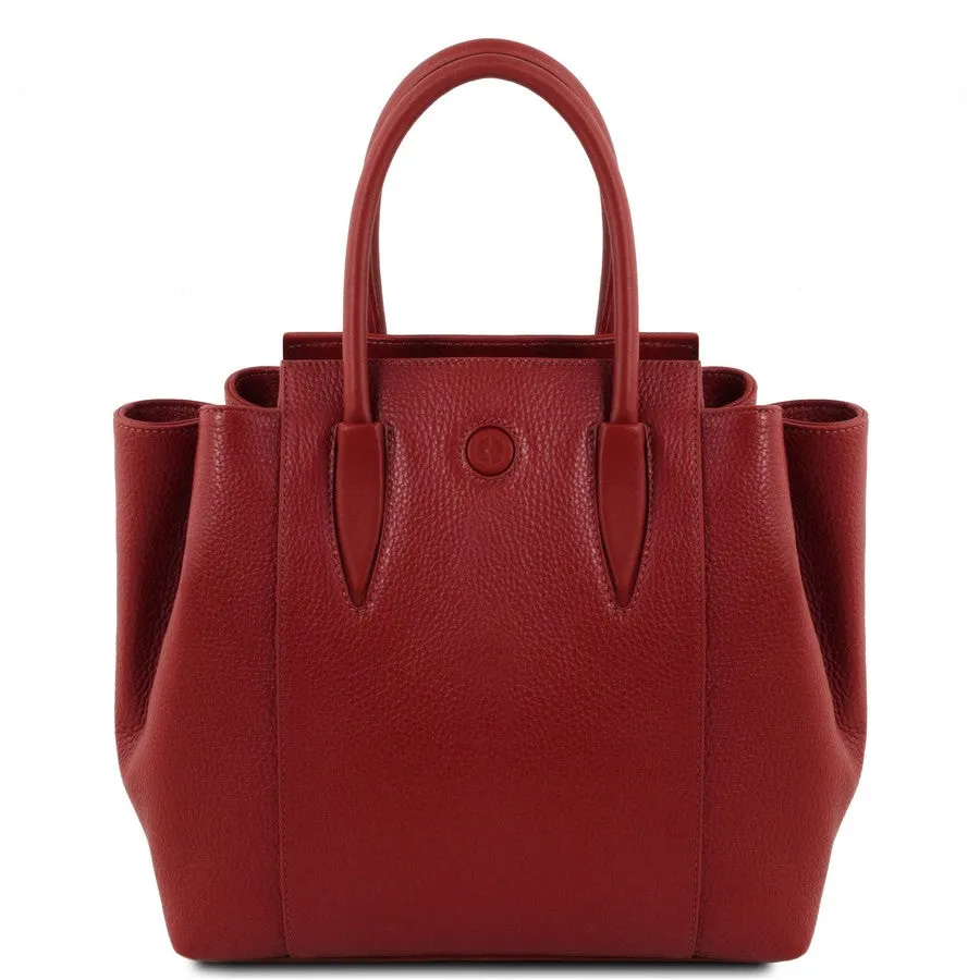 Tulipan Italian Leather Handbag