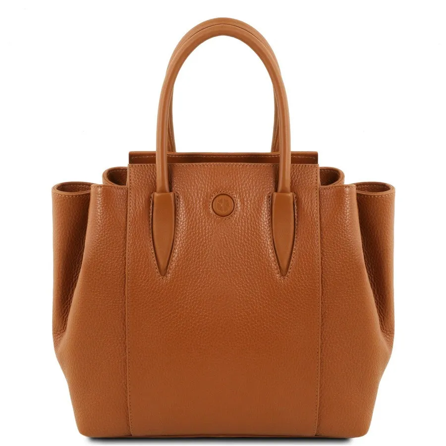 Tulipan Italian Leather Handbag