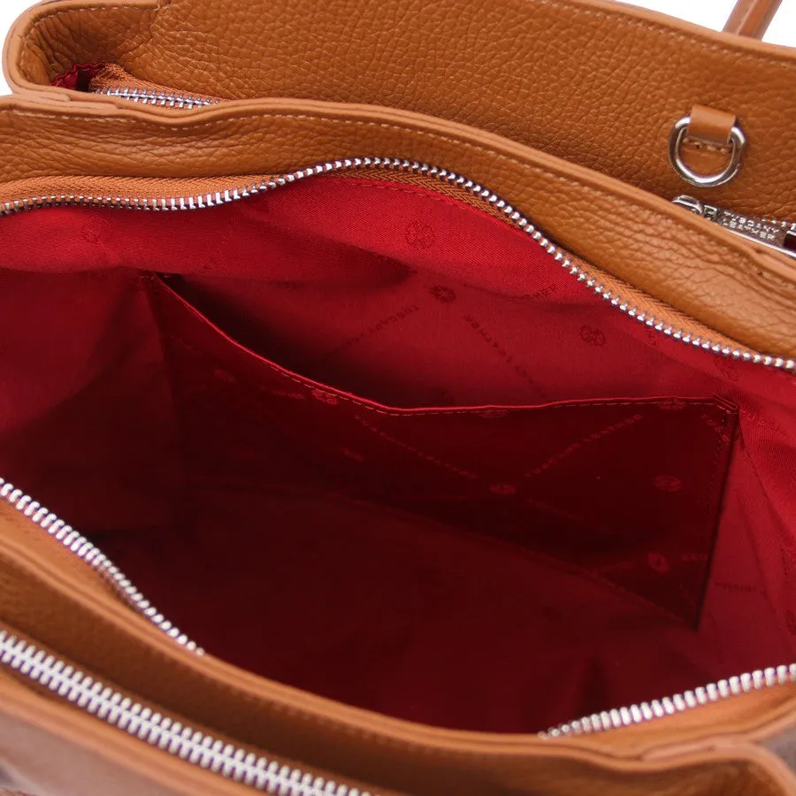 Tulipan Italian Leather Handbag