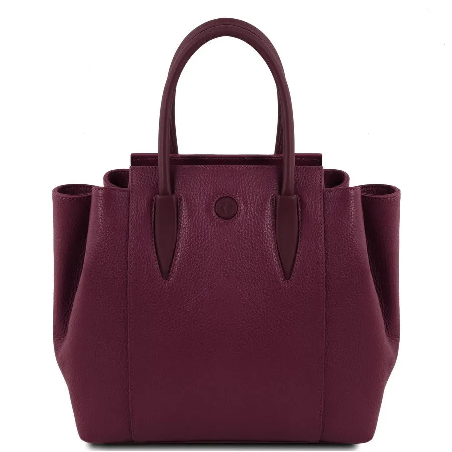 Tulipan Italian Leather Handbag