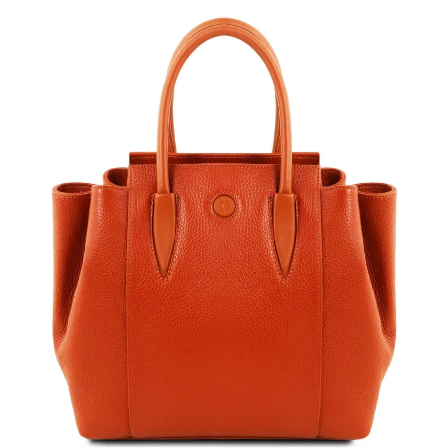 Tulipan Italian Leather Handbag