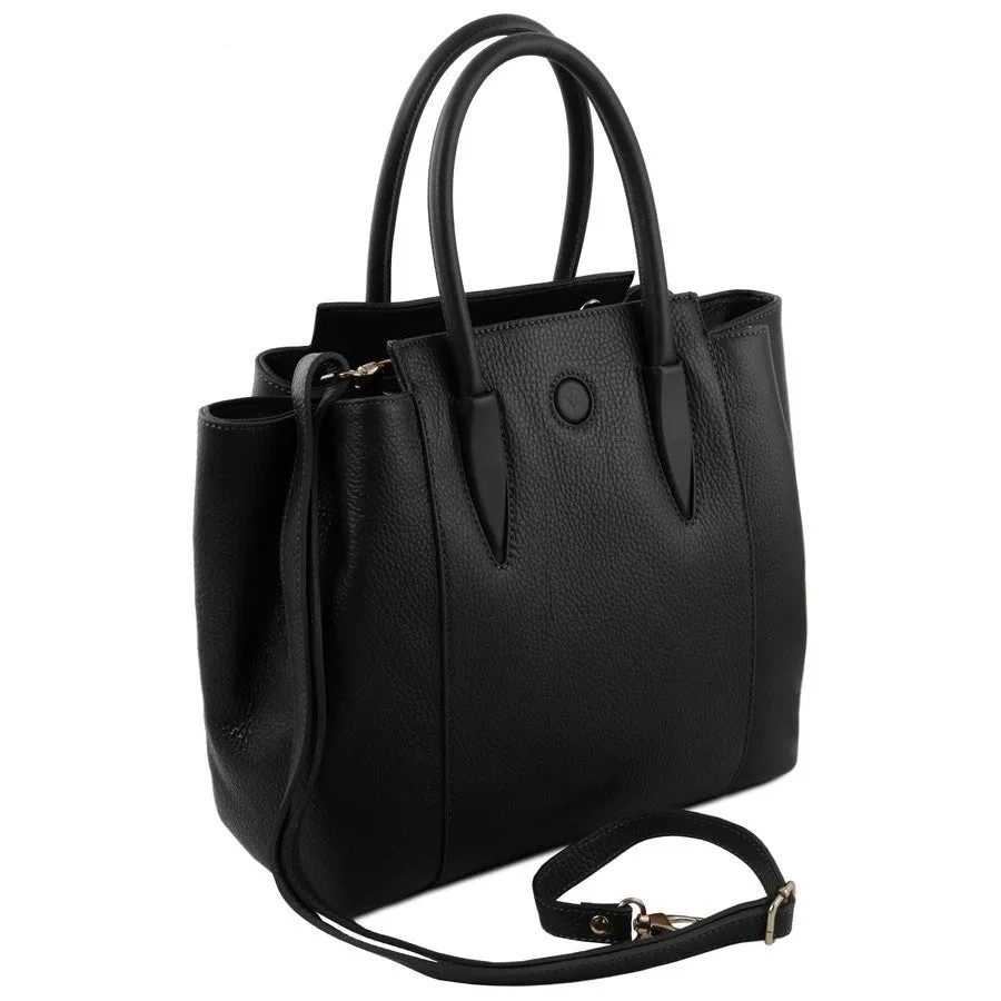 Tulipan Italian Leather Handbag