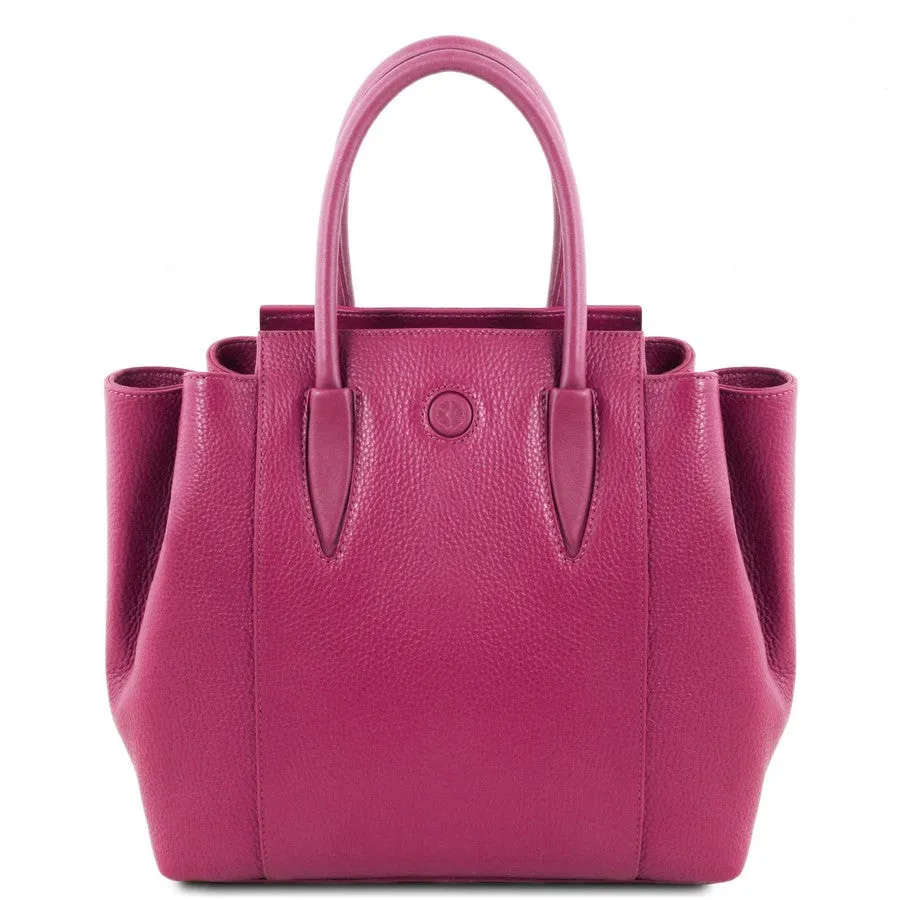 Tulipan Italian Leather Handbag
