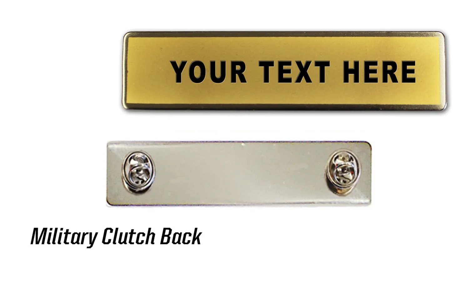 Two Tone Brass Name Plates