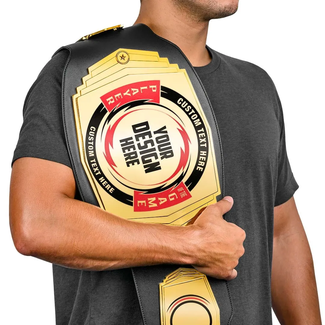 Ultimate Player of the Game 6lb Custom Championship Belt