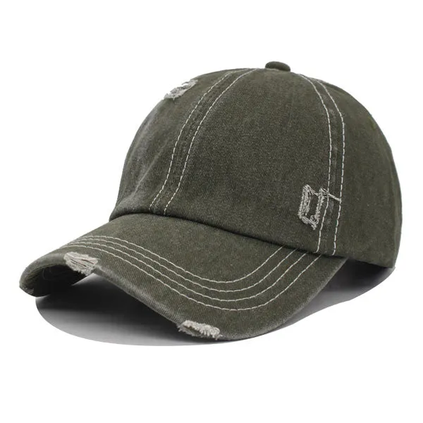 Unisex Solid Vintage Men Baseball Cap Hats For Women Cotton Hole Summer Outdoor Sprot Trucker Dad Snapback Caps Men Baseball Hat