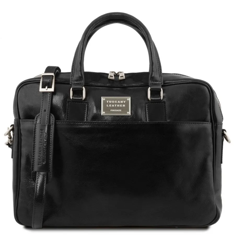 Urbino Leather Business Laptop Bag