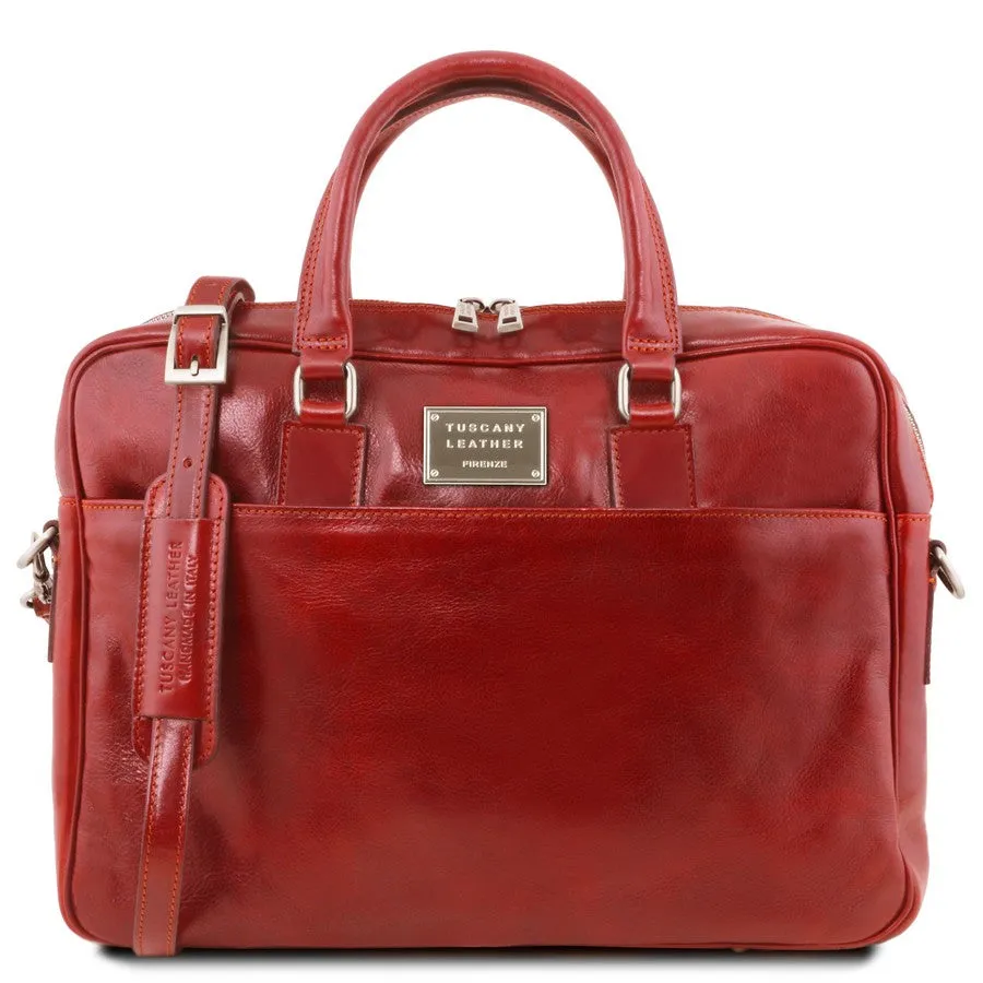 Urbino Leather Business Laptop Bag