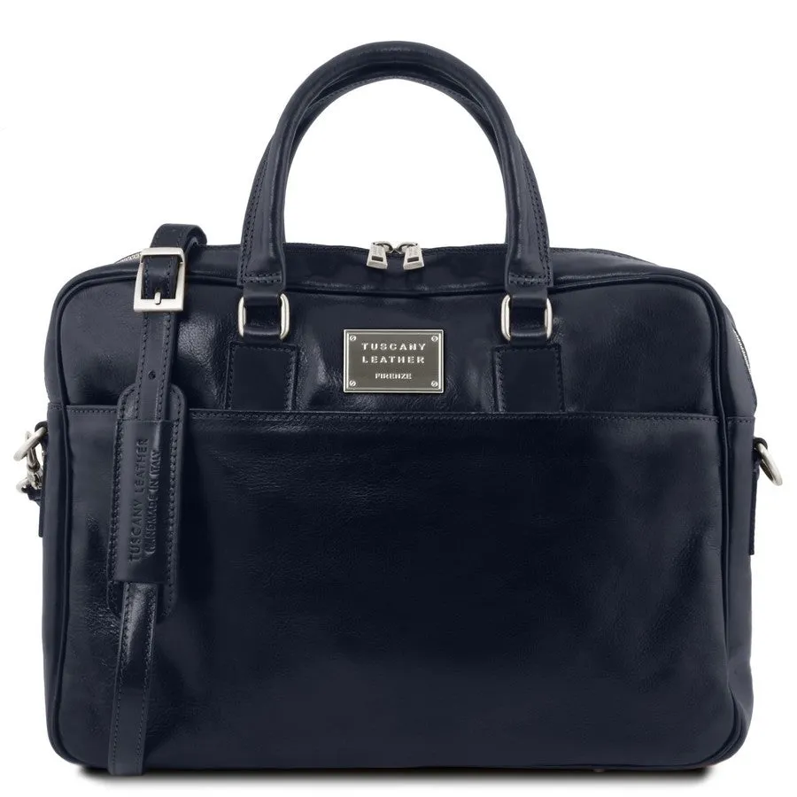 Urbino Leather Business Laptop Bag